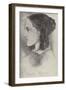 Christina Rossetti, English Poet-Dante Gabriel Rossetti-Framed Giclee Print