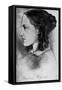 Christina Rossetti - portrait-Dante Gabriel Charles Rossetti-Framed Stretched Canvas