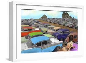 Christina’s Parking Space-Barry Kite-Framed Art Print