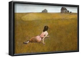 Christina's World, 1948-Andrew Wyeth-Framed Art Print