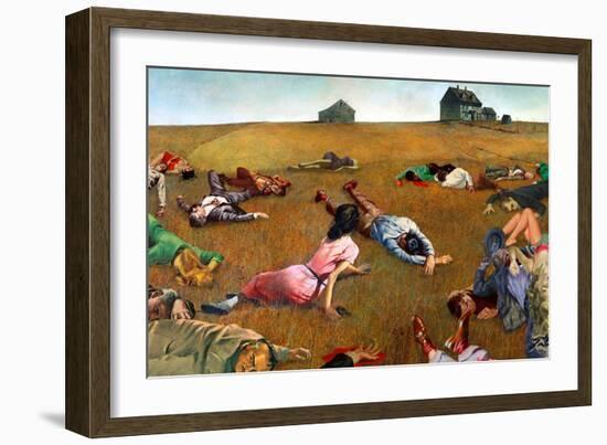 Christina Stands Her Ground-Barry Kite-Framed Art Print