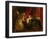 Christine at Fountainebleau, C. 1845-Eugene Delacroix-Framed Giclee Print