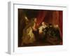 Christine at Fountainebleau, C. 1845-Eugene Delacroix-Framed Giclee Print