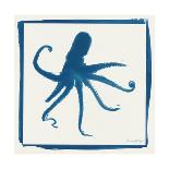 Cyan Octopus-Christine Caldwell-Premium Giclee Print
