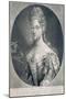 Christine Eberhardyn (B.1671) 1697 (Engraving)-Pieter Schenk-Mounted Giclee Print