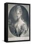 Christine Eberhardyn (B.1671) 1697 (Engraving)-Pieter Schenk-Framed Stretched Canvas