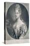 Christine Eberhardyn (B.1671) 1697 (Engraving)-Pieter Schenk-Stretched Canvas