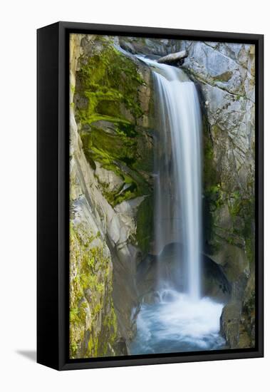 Christine Falls, Mount Rainier National Park, Washington, USA-Michel Hersen-Framed Stretched Canvas