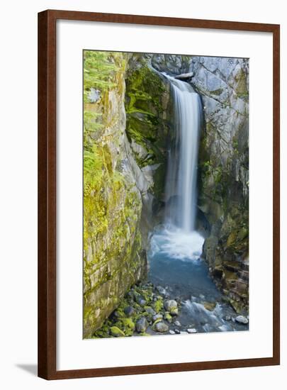 Christine Falls, Mount Rainier National Park, Washington, USA-Michel Hersen-Framed Photographic Print