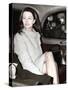Christine Keeler Arriving at the Old Bailey, London, 1963-null-Stretched Canvas