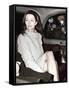 Christine Keeler Arriving at the Old Bailey, London, 1963-null-Framed Stretched Canvas