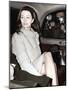 Christine Keeler Arriving at the Old Bailey, London, 1963-null-Mounted Photographic Print