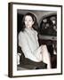 Christine Keeler Arriving at the Old Bailey, London, 1963-null-Framed Photographic Print