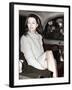 Christine Keeler Arriving at the Old Bailey, London, 1963-null-Framed Photographic Print