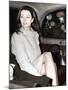 Christine Keeler Arriving at the Old Bailey, London, 1963-null-Mounted Photographic Print