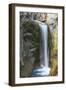 Christine Waterfall, Fall Colors, Mt. Rainier National Park, Wa, USA-Stuart Westmorland-Framed Photographic Print