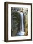 Christine Waterfall, Fall Colors, Mt. Rainier National Park, Wa, USA-Stuart Westmorland-Framed Photographic Print