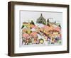 Christkindlmarket, Nuernberg, 1987-Christian Kaempf-Framed Giclee Print