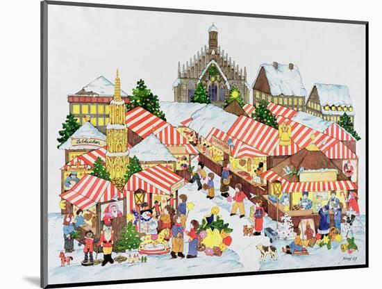 Christkindlmarket, Nuernberg, 1987-Christian Kaempf-Mounted Giclee Print