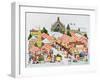 Christkindlmarket, Nuernberg, 1987-Christian Kaempf-Framed Giclee Print