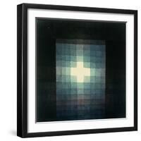 Christliches grabmahl-kreuzbild-Paul Klee-Framed Giclee Print