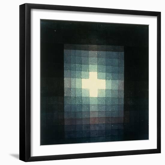 Christliches grabmahl-kreuzbild-Paul Klee-Framed Giclee Print