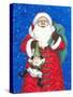 Christmas 02 Santa Claus-Veruschka Guerra-Stretched Canvas