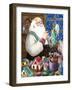 Christmas 03 Santa Claus-Veruschka Guerra-Framed Giclee Print