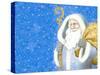 Christmas 05 Santa Claus-Veruschka Guerra-Stretched Canvas