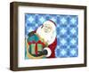 Christmas 06 Santa Claus-Veruschka Guerra-Framed Giclee Print