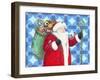 Christmas 07 Santa Claus-Veruschka Guerra-Framed Giclee Print