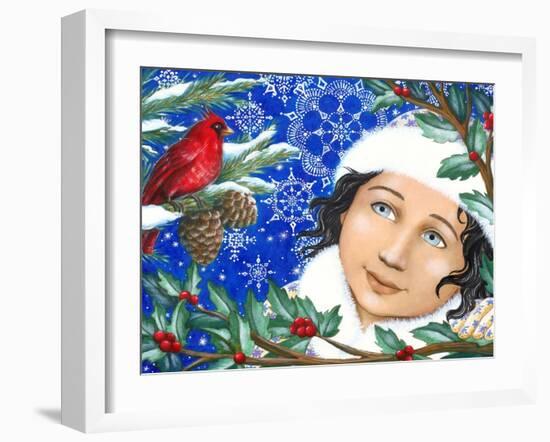 Christmas 12 Children-Veruschka Guerra-Framed Giclee Print