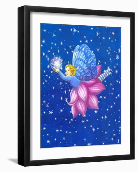 Christmas 14 Snowflake Magic-Veruschka Guerra-Framed Giclee Print