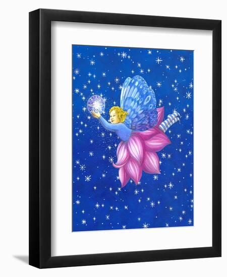 Christmas 14 Snowflake Magic-Veruschka Guerra-Framed Premium Giclee Print