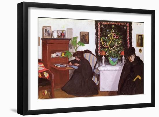 Christmas, 1903 (Panel)-Jozsef Rippl-Ronai-Framed Giclee Print