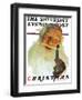 "Christmas, 1927" (King Kong Santa) Saturday Evening Post Cover, December 3,1927-Norman Rockwell-Framed Giclee Print