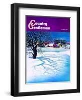 "Christmas 1947," Country Gentleman Cover, December 1, 1947-Francis Chase-Framed Giclee Print