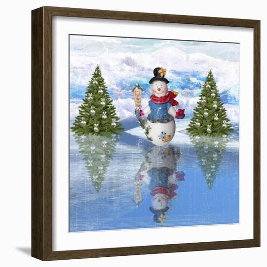Christmas 1-Ata Alishahi-Framed Giclee Print