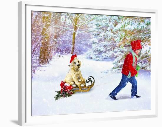 Christmas 2-Ata Alishahi-Framed Premium Giclee Print