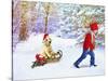 Christmas 2-Ata Alishahi-Stretched Canvas