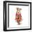 Christmas Airedale Terrier-Lanie Loreth-Framed Art Print