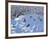 Christmas, Allestree Woods, Derby, 2017-Andrew Macara-Framed Giclee Print