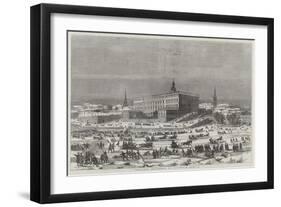 Christmas Amusements at Stockholm-null-Framed Giclee Print