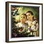 "Christmas Angel,"December 1, 1948-George Garland-Framed Giclee Print