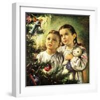 "Christmas Angel,"December 1, 1948-George Garland-Framed Giclee Print