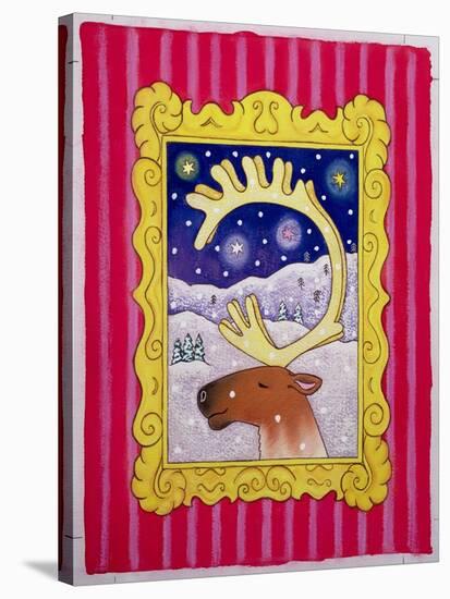 Christmas Antlers, 1996-Cathy Baxter-Stretched Canvas