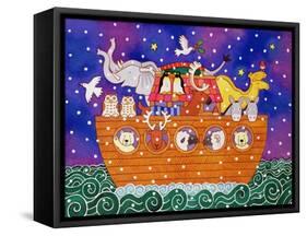 Christmas Ark, 1999-Cathy Baxter-Framed Stretched Canvas