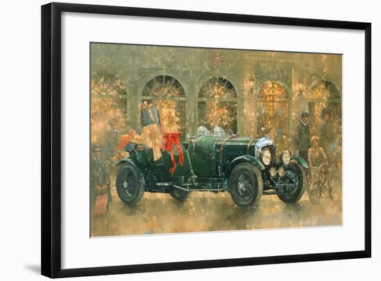 Christmas at Fortnum and Masons-Peter Miller-Framed Giclee Print