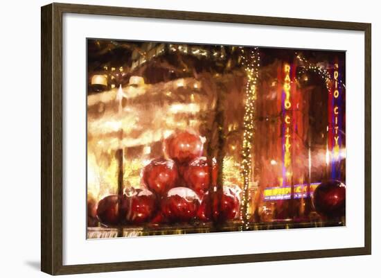 Christmas at Manhattan-Philippe Hugonnard-Framed Giclee Print