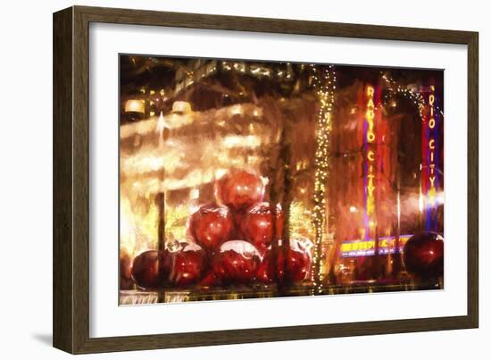 Christmas at Manhattan-Philippe Hugonnard-Framed Giclee Print